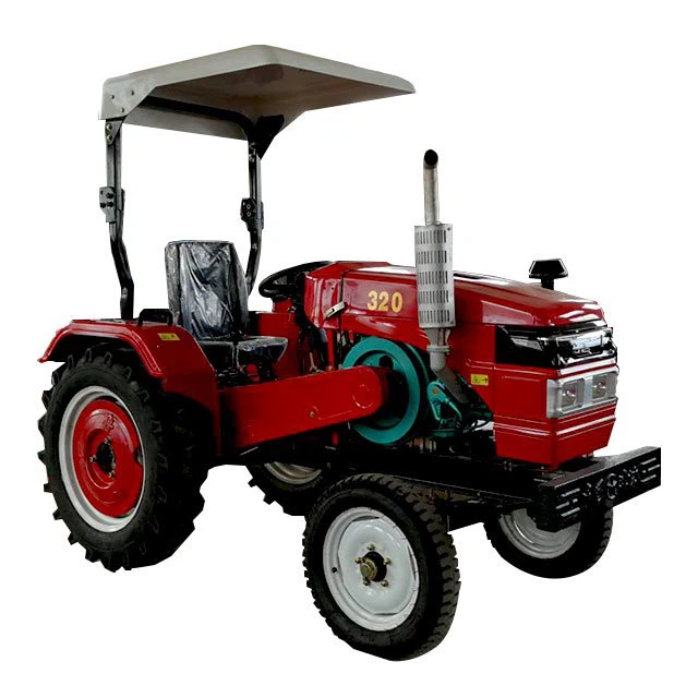 Tractor agrícola compacto de 24 hp con toma de fuerza pequeña