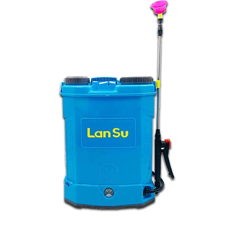 Pulverizador de mochila manual y eléctrico