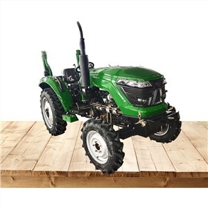 Gran oferta, Tractor agrícola de 70hp, Tractor de ruedas, Tractor de jardín con cargador frontal/retroexcavadora/arado/remolque