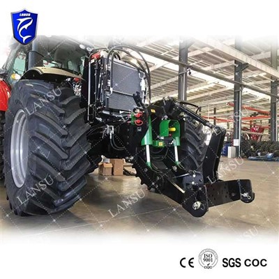 Tractor de alta potencia con salida delantera