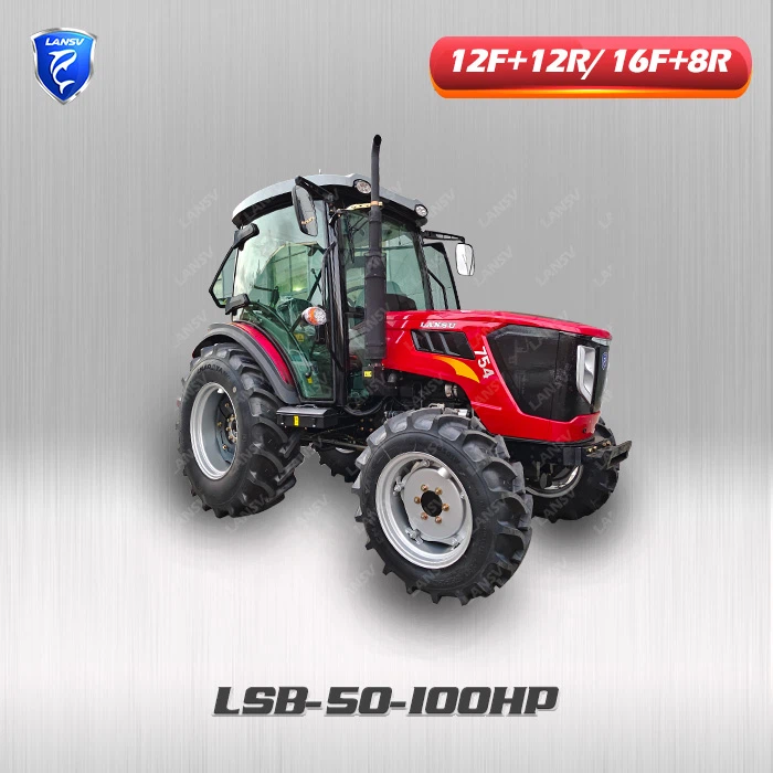 LSB -50-100 HP Farm Cheap 4wd 4x4 Mini Tractors Agricultores Agricultura